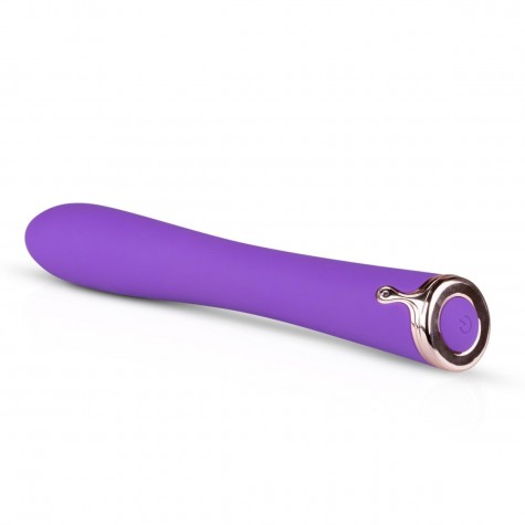 Фиолетовый вибратор The Duchess Thumping Vibrator - 20 см.